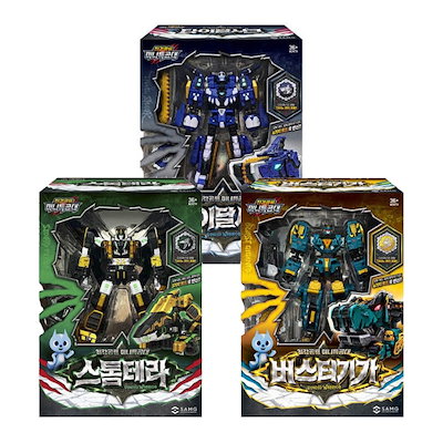 Qoo10] [正規品] 最強恐竜 ミニ特攻隊 3点セ : おもちゃ・知育
