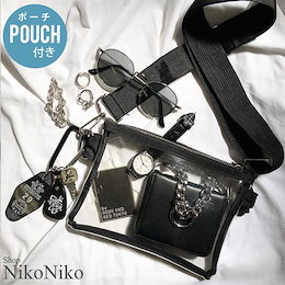 春新作 3wayクリアサコッシュ 【6月中旬頃】maバッグ 3way レディース クリアバッグ サコッシュ ショルダーバッグ clearbag ショルダーバッグ