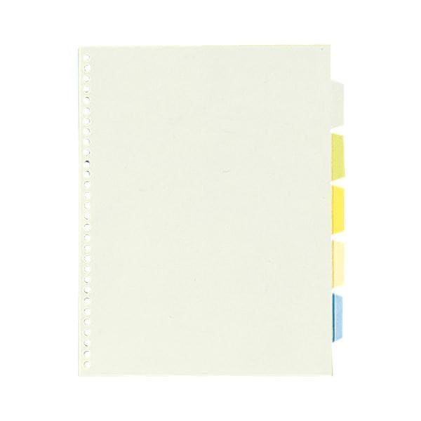 （まとめ）キングジム透明インデックスポケット(多穴) A4タテ 30穴 5色5山 103CK 1組 (×30セット) 9,259円