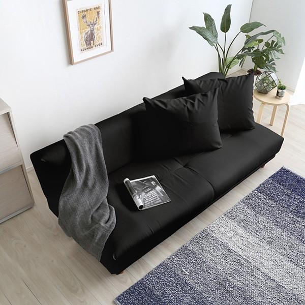 ソファーベット セミダブル 2人掛け 3人掛け 合皮 シンプル 42,337円