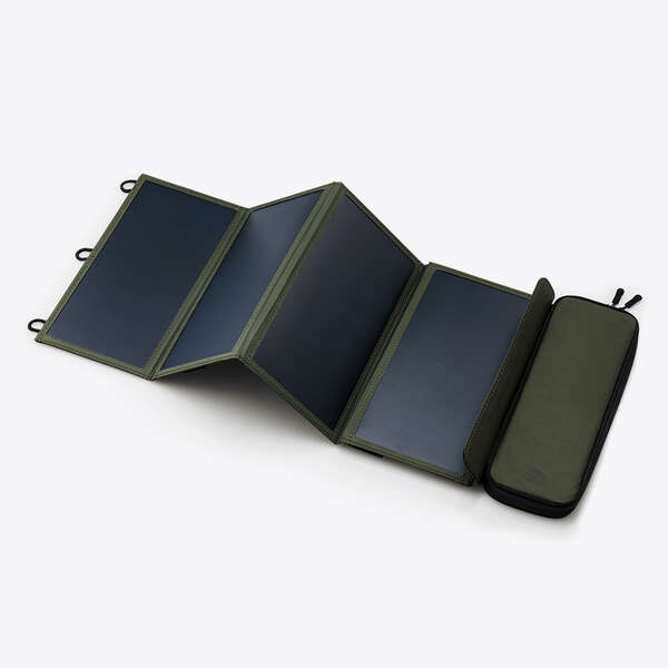 NESTOUT ソーラーチャージャー SOLAR-1(4パネル 28W/4.8A)　オリーブ
