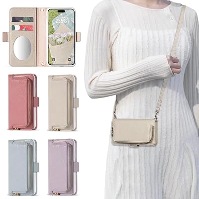 Freezun iPhone 13Pro手帳型 ケース iPhone 13Pro ケース 手帳型 財布型 アイフォン 13プロ 保護ケース おしゃれ 首掛け 肩掛け 斜め掛け スマホケース iPhon 4,986円