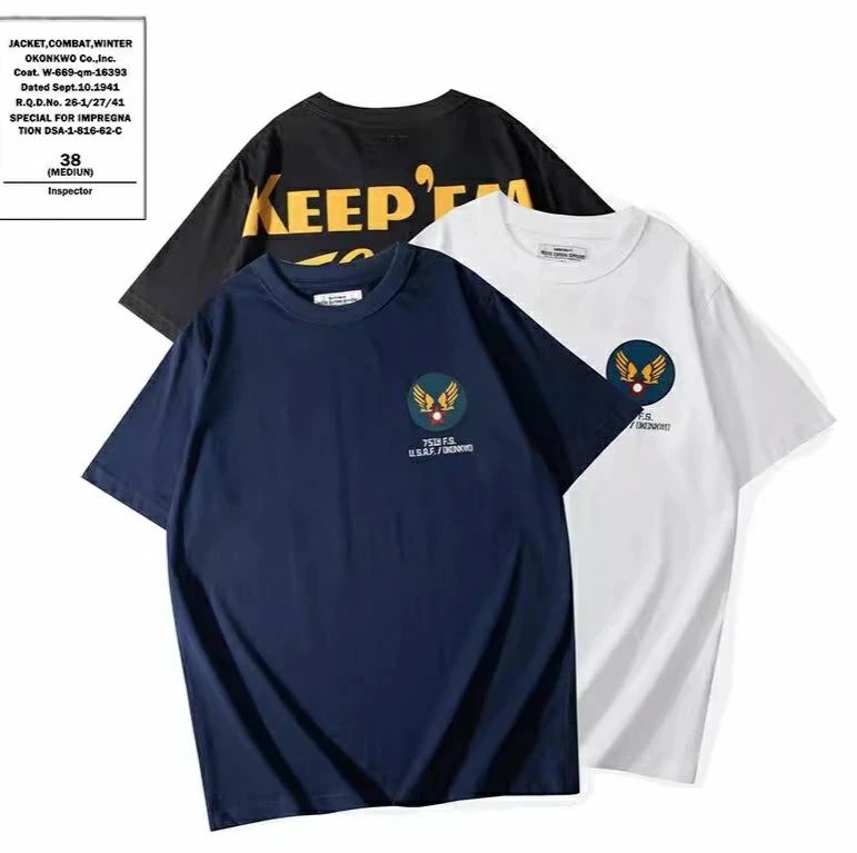 人気 コットンメンズＴシャツ プリント OKONKWO新作 春夏 アメカジ