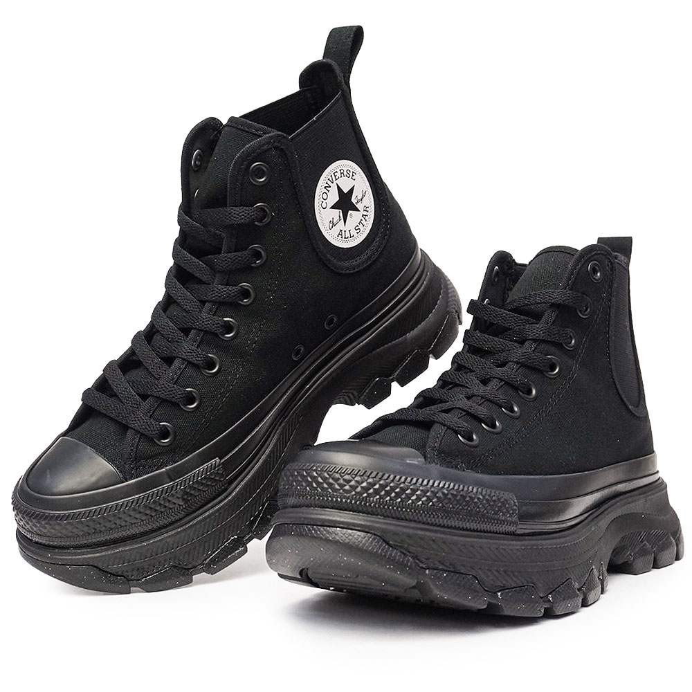 ユニセックス 厚底 スニーカー オールスター R トレックウエーブ サイドゴア HI メンズ レディース ハイカット シャンクソール