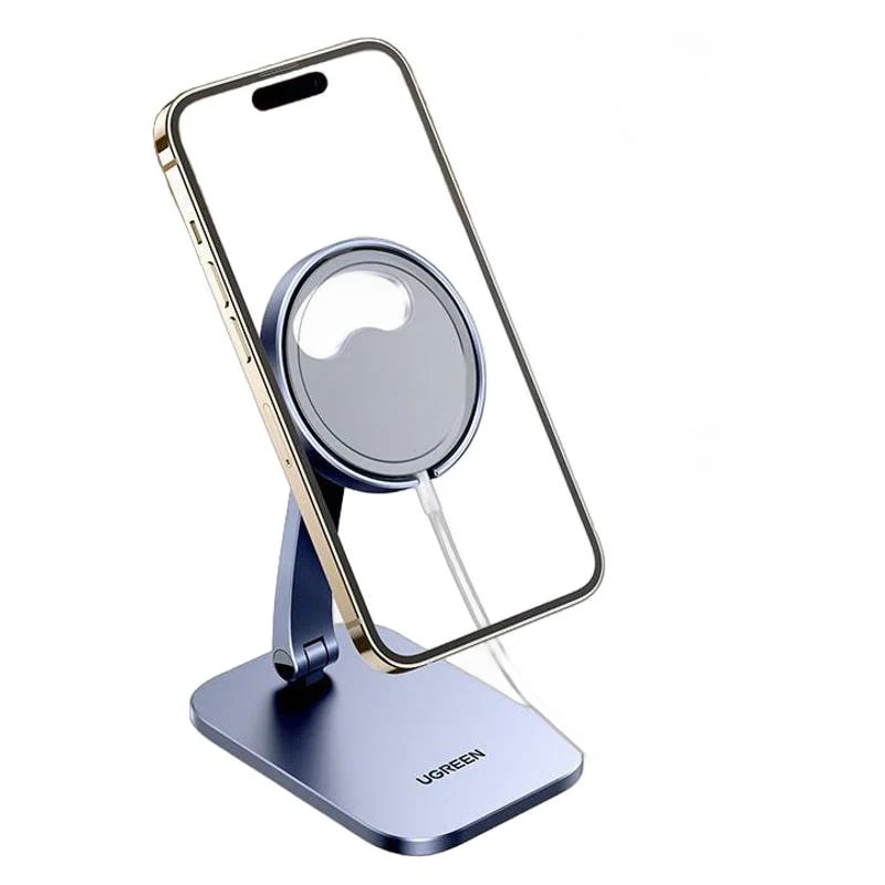 Magsafeワイヤレス充電式携帯スタンドデスクトップスタンド携帯電話充電対応iPhone 15/14/13/Pro Maxアップルワイヤレス充電式磁気吸引スタンド