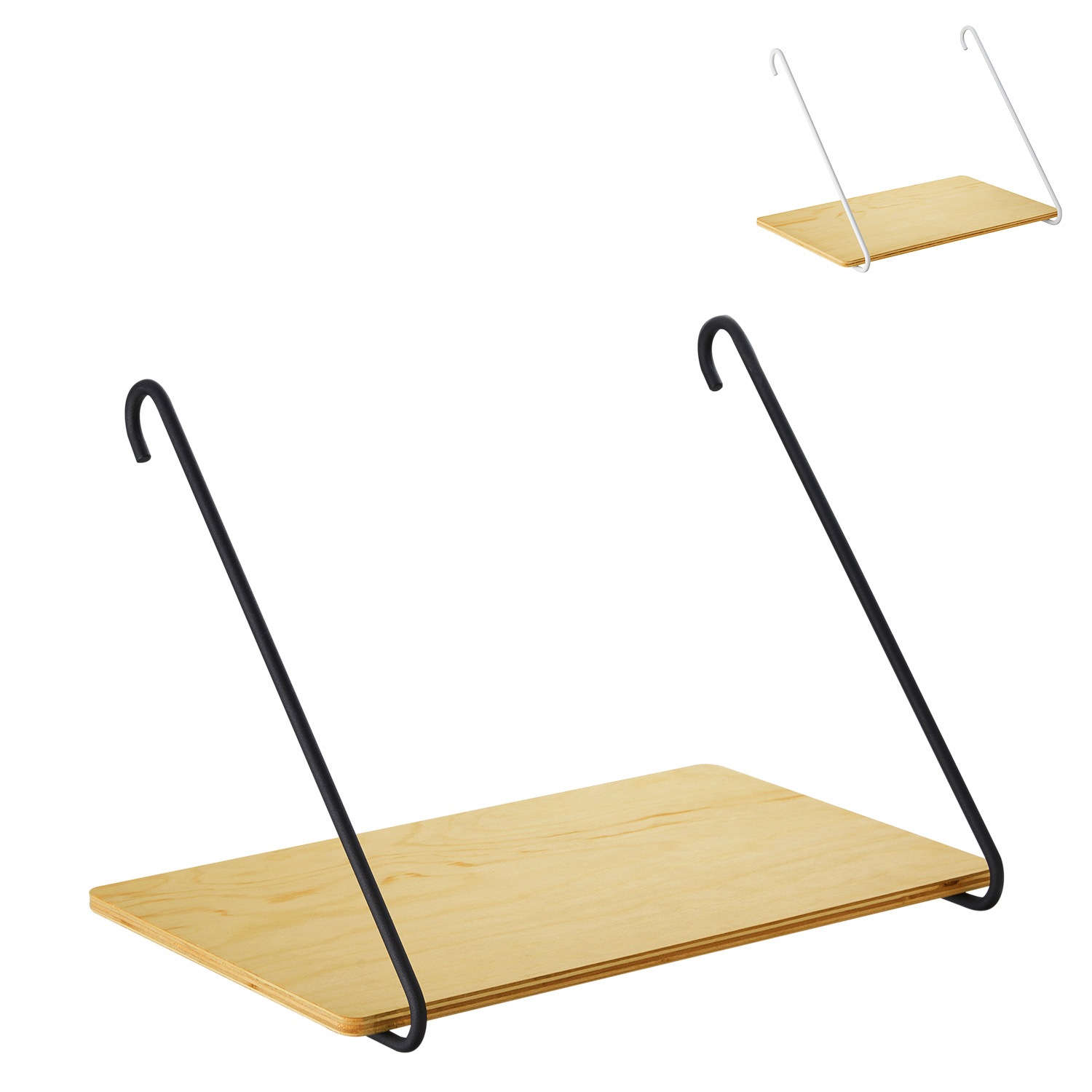シェルフ 収納棚 ラック つっぱり棒 伸縮棒 005 Shelf B 木製 北欧 D-SB