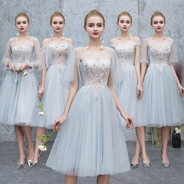 【急速出荷 2025年新作】パーティドレス カクテルドレス フォーマルドレス お呼ばれ 結婚式 ブライダル 二次会　披露宴　謝恩会　成人式　演奏会 ブライズメイド　カラードレス ミモレ丈　ひざ下丈　ミ