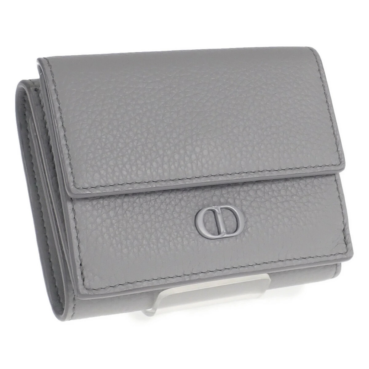 【Aランク】3つ折りウォレット 三つ折り 財布 2ESBC110CDI_H810 カーフスキン ライトグレー