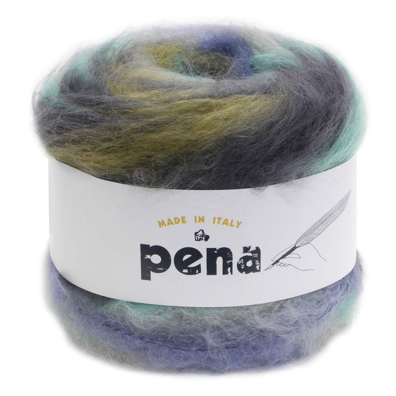 ペナ 毛糸 極太 Col.334 ブルー 系 150g 約270m 67