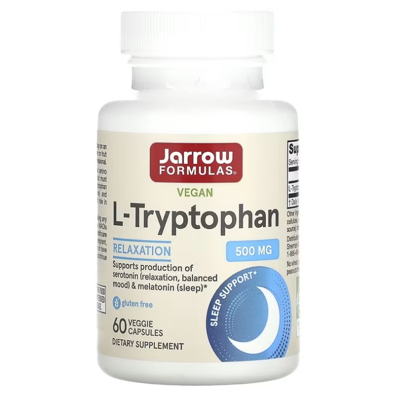 L-トリプトファン 500mg 60カプセル