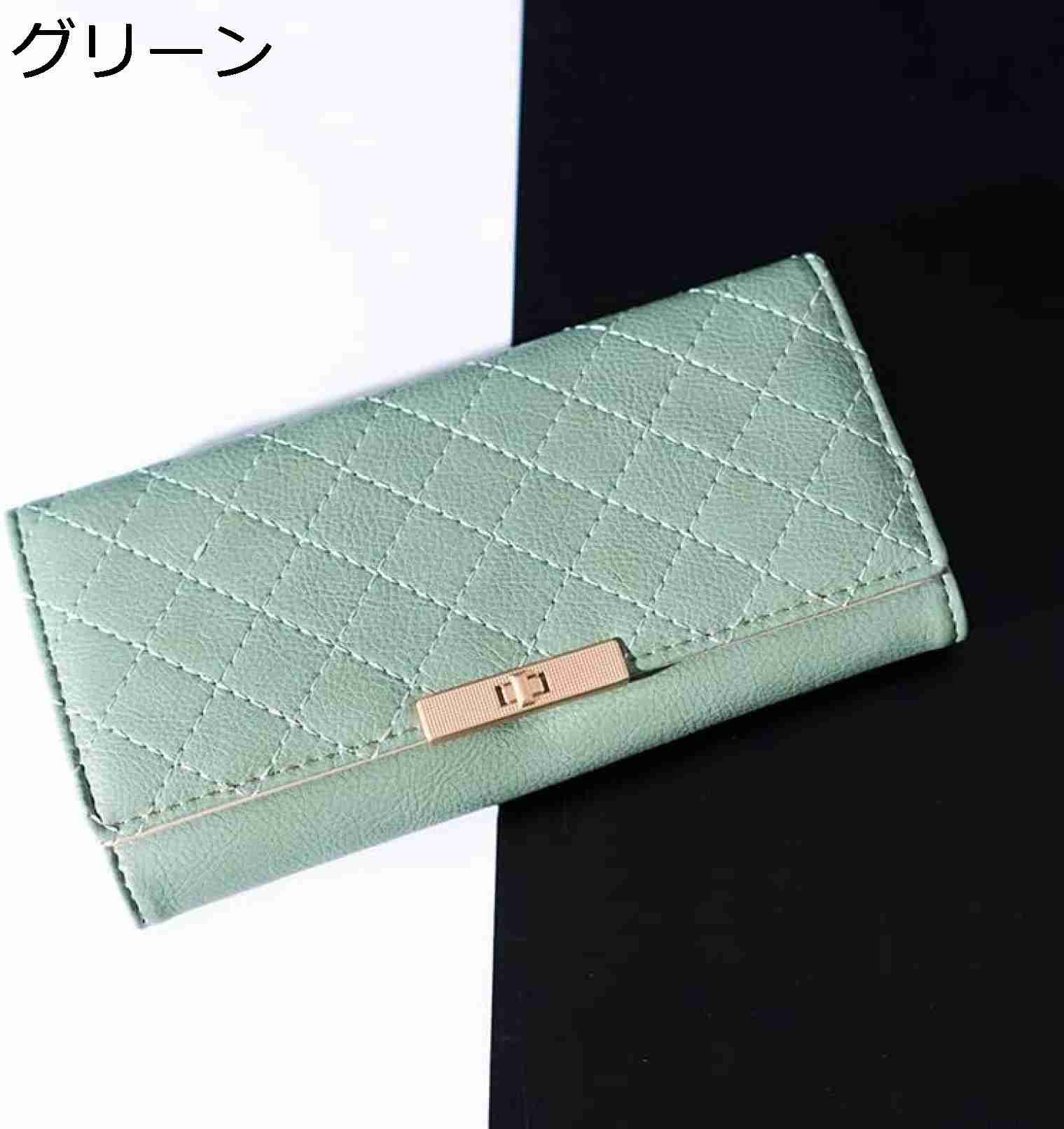 【20%OFFクーポン】レディース 長財布 小清新 3つ折り 大容量 学生 PU 財布 小銭入れ