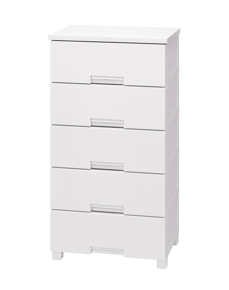 天馬 FCH5505W フィッツチェスト5505　5段（ホワイト） FCH5505W