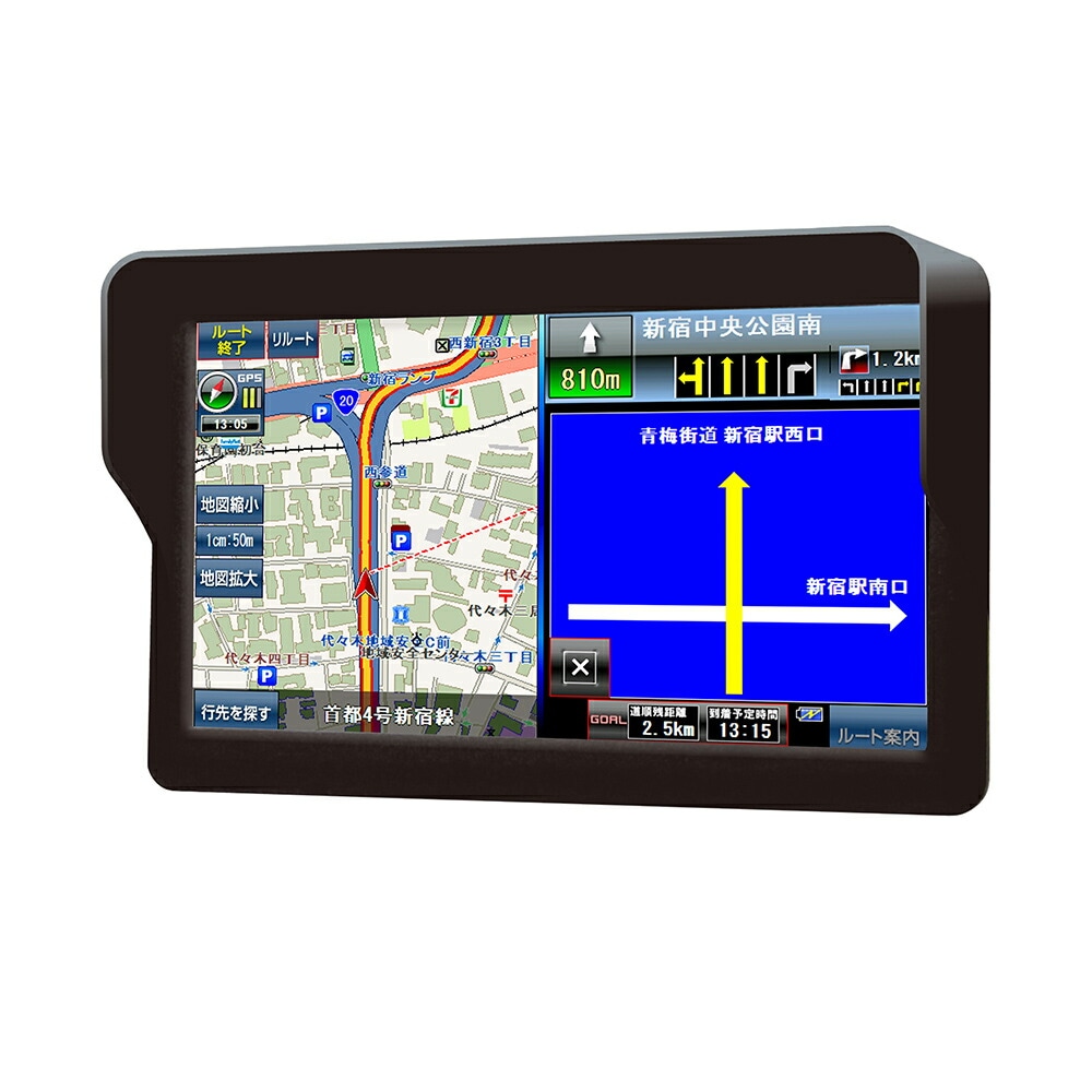 カーナビ 7インチ ポータブルナビ 2025年最新地図搭載 スマートIC 可動式 伸縮スタンド ナビゲーション タッチパネル ダッシュボード 吸盤 サンバイザー付き