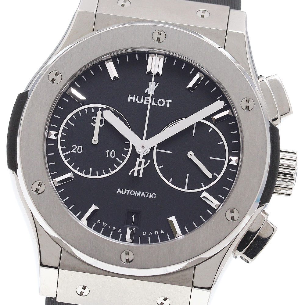 ウブロ HUBLOT 521.NX.1171.RX クラシックフュージョン クロノグラフ 自動巻き メンズ 良品 _867859【中古】