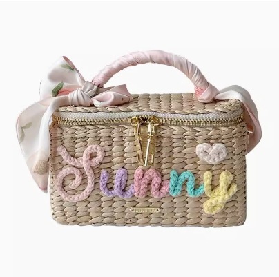 バッグ レディース ハンドバッグ トート 手持ち かごバッグ コンパクト 軽量 自立 スクエア レース リボン ファスナー バンブー かわいい 大人可愛い きれいめ シンプル カジュアル 上品 お洒落