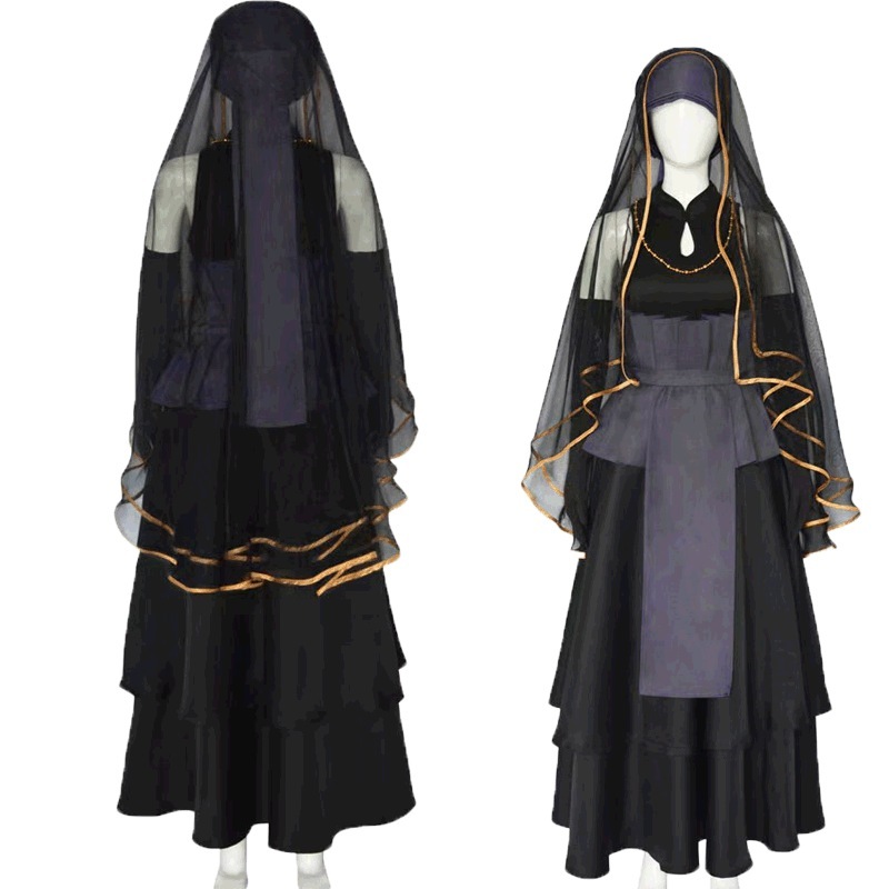 コスプレ 変装仮装 衣装 日向ヒナタ ウエディングドレス 魔女 ハロウィン 修道女