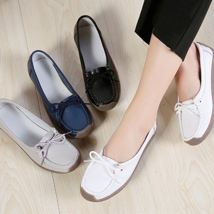 パンプス　レディース革靴　女性　フラット　春夏秋冬　オールシーズン　本革 おしゃれ 牛革 疲れない　履きやすい　革靴　シューズ　歩きやすい　 婦人靴