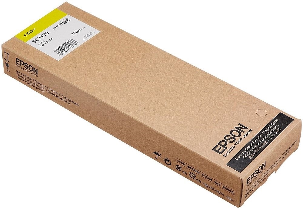 （まとめ買い）純正 SureColor用 インクカートリッジ 700ml イエロー SC3Y70 [x3]