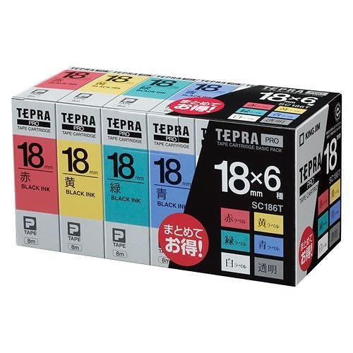 （まとめ買い）PROテープベーシックパックSC186T SC186T 00049458 [x3]