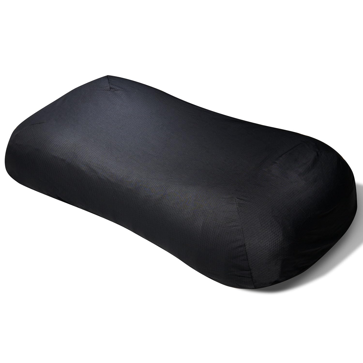 ヒツジのいらない枕 ブラックレーベル 枕カバー 極柔用 さらさらカバー ブラック 抗菌 防ダニ 速乾性 通気性 洗える 黒 太陽