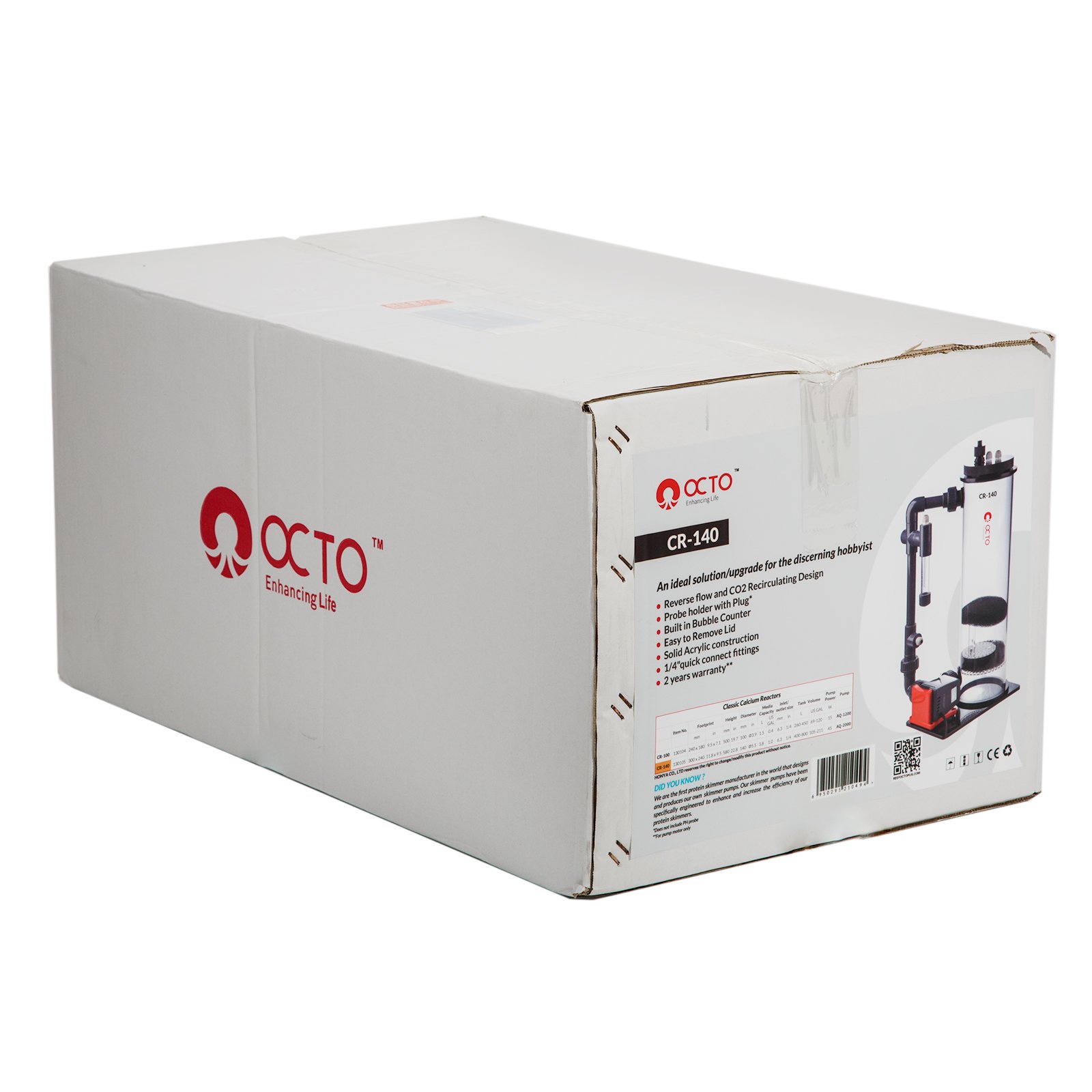 ＯＣＴＯ　Ｃｌａｓｓｉｃ　カルシウムリアクター　ＣＲ－１４０　ＣＲＣ10―35―60―10―00