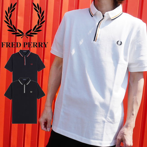 Qoo10] Fred Perry フレッドペリー ポロシャツ シングルティ