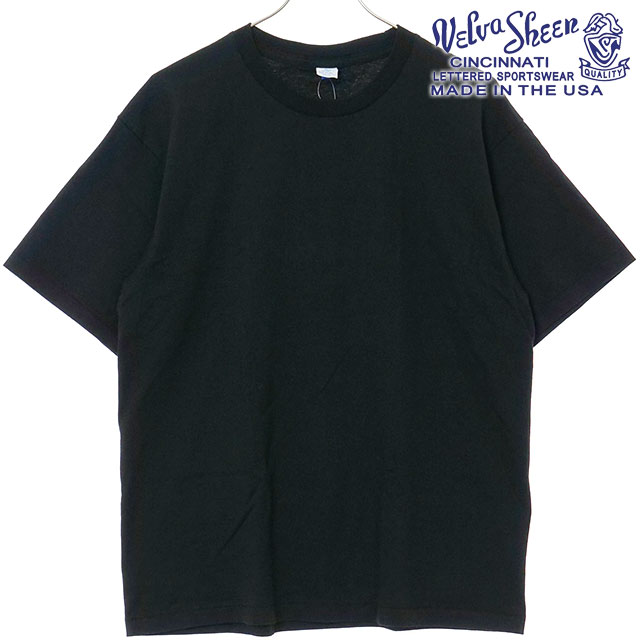 メール便 ベルバシーン VELVA SHEEN 1パック ショートスリーブ クルーネック Tシャツ [162319] MADE IN USA メンズ アメリカ製 トップス 無地Tee 正規取扱店