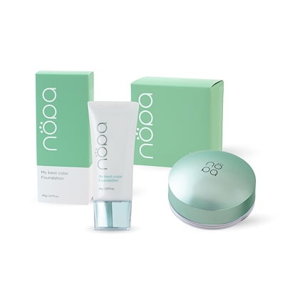 他サイト： 【セット商品】nopa マイベストカラーファンデーション＋ルースパウダーの商品画像