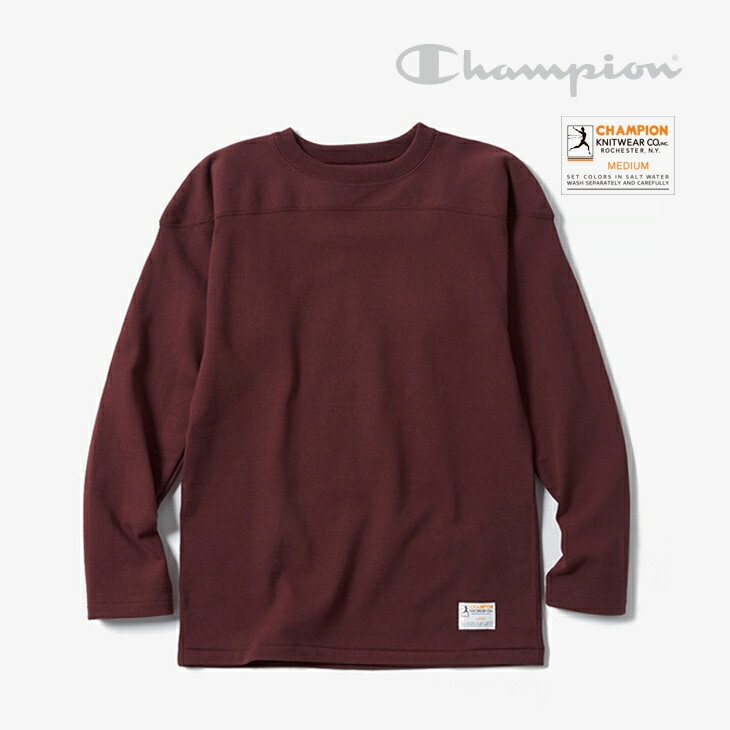 プラクティス フットボール Tシャツ/MaroonTrue to Archives デカランナーズ ジョックタグ（C3T422）