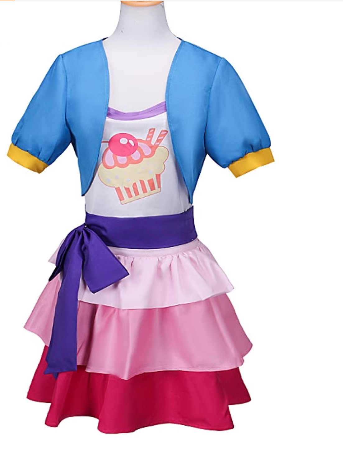 ンキーパイ cos 衣装マイリトルポニー子供ピンキーパイコスプレ衣装靴かつら