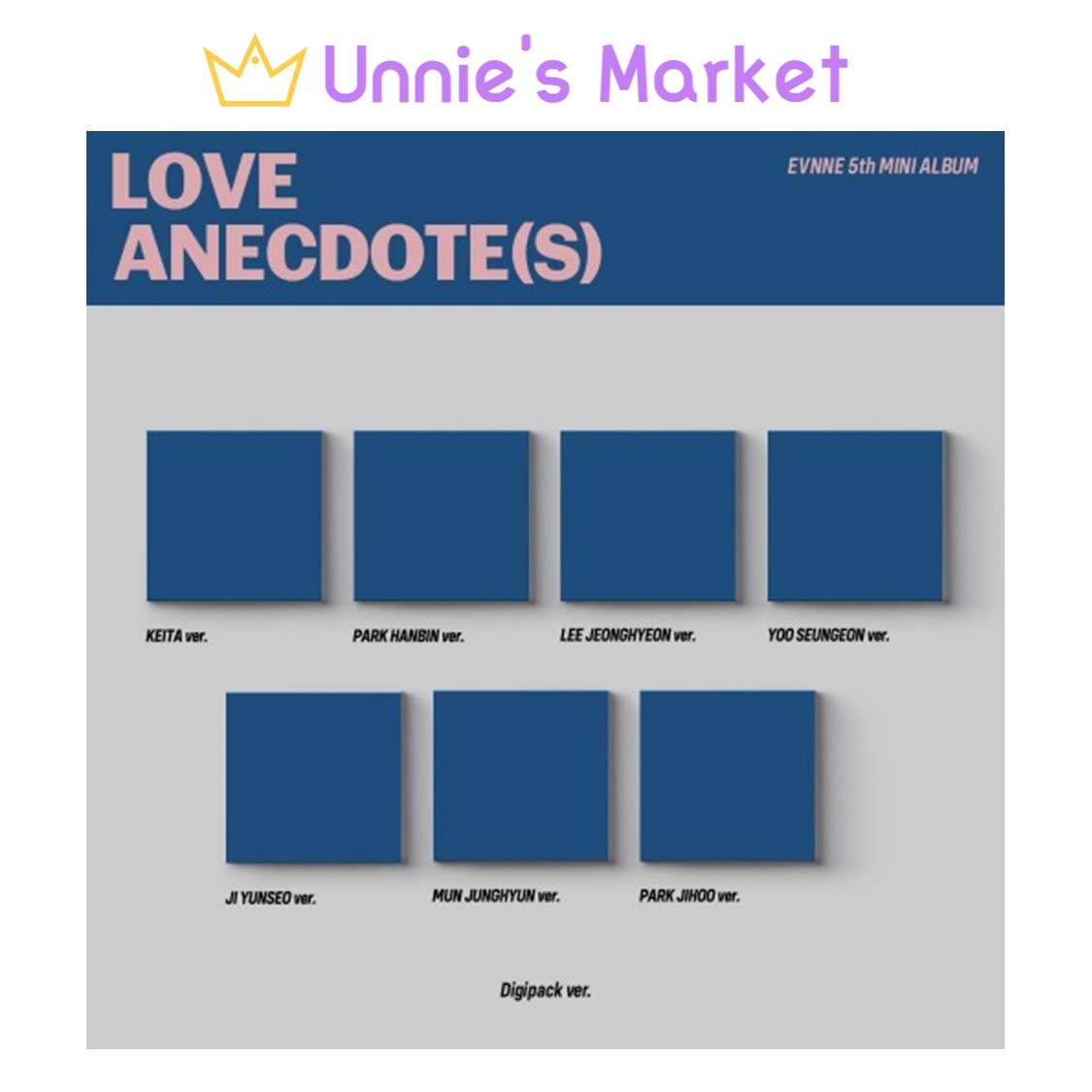 [SET] EVNNE - LOVE ANECDOTE(S) Digipack ver.