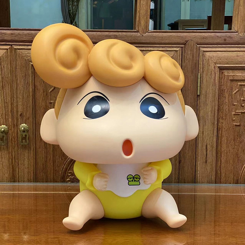 【急速出荷】クレヨンしんちゃんフィギュア置物1対1超大型葵のぬいぐるみ2次元フィギュアプレゼント