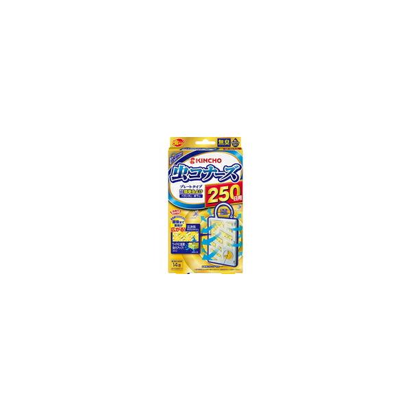 6個セット/虫コナーズ プレートタイプ 250日用 無臭 [大日本除虫菊 虫コナーズ]