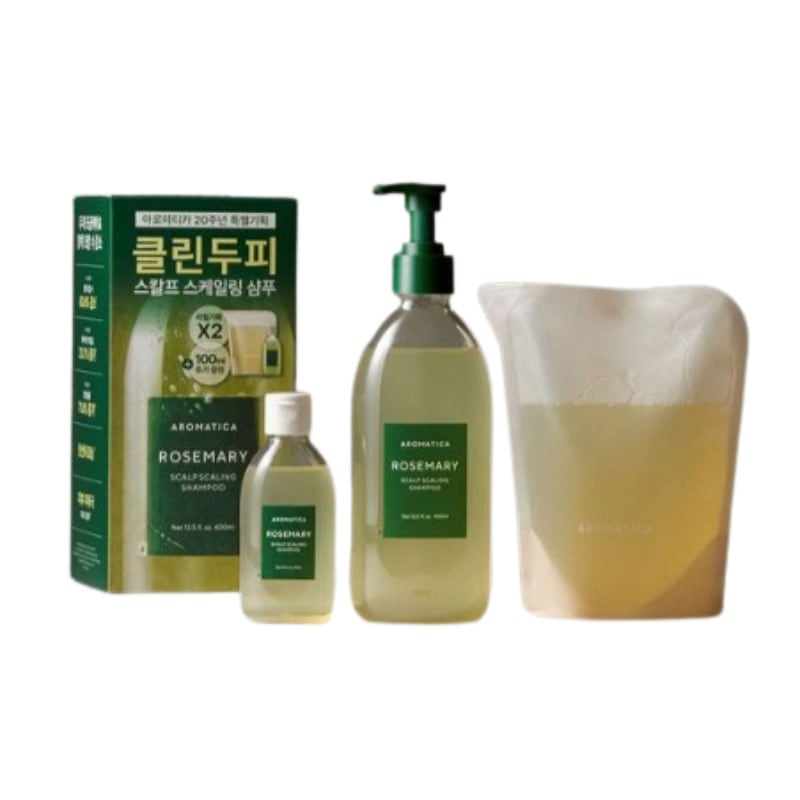ローズマリー スカルプスケーリングシャンプー 400ml ダブル企画(+100ml追加)