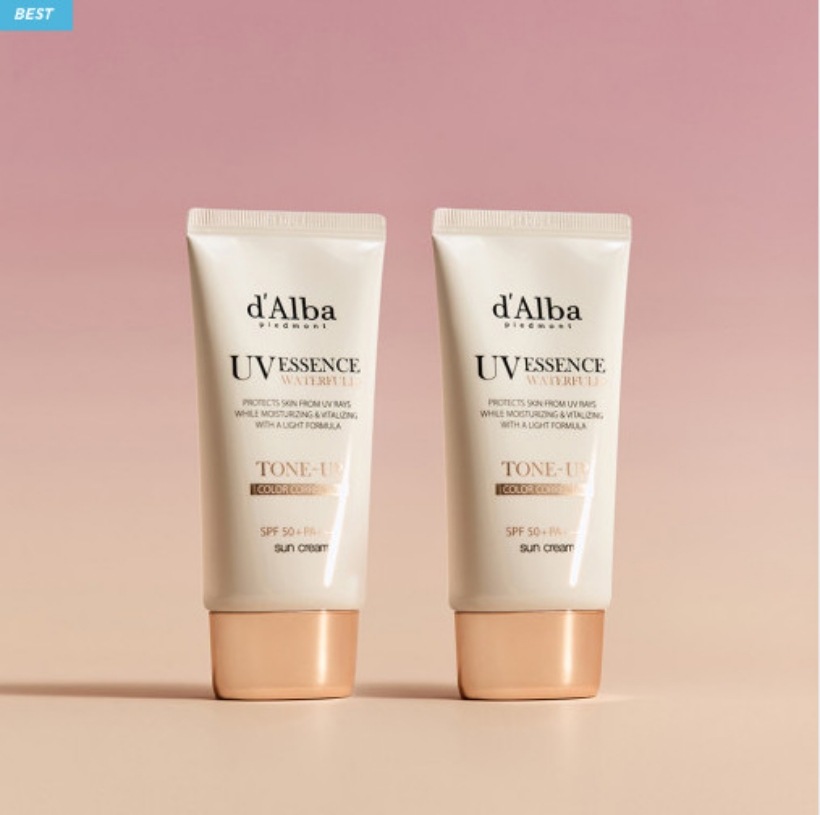 ビーガン ピンク トーンアップ 日焼け止め 50mlX2個