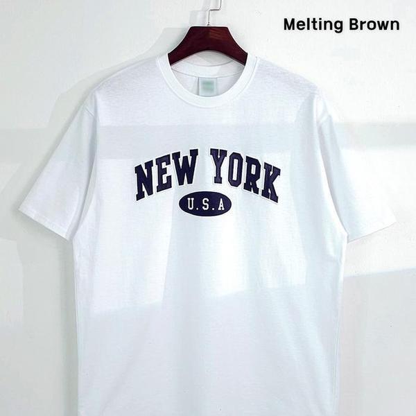 男性オーバーフィット半袖Tシャツ メンズコットンTシャツ Y24