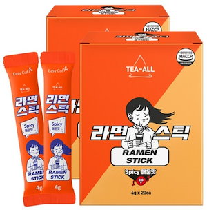 ラーメンスープ スティック 辛さ 20本入り x 2box / 韓国 ラーメンスープ kfood