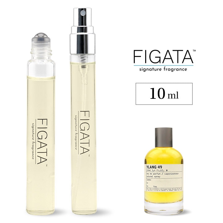 [FIGATA]ミニ香水 原材料/ ルラボ イラン49 オーデパルファン 香水 お試し 選べる 容量 10ml スプレー ロールオン アトマイザー ネコポス