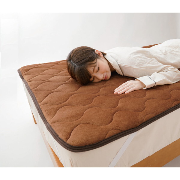 ファミリーライフ HOTα あったか5層敷パッドプレミアム2枚組(a31344) メーカー直送 5,636円