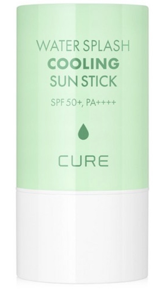 [2個] キュア ウォーター スプラッシュ クーリング サンスティック SPF50+ PA++++,,23g,2個