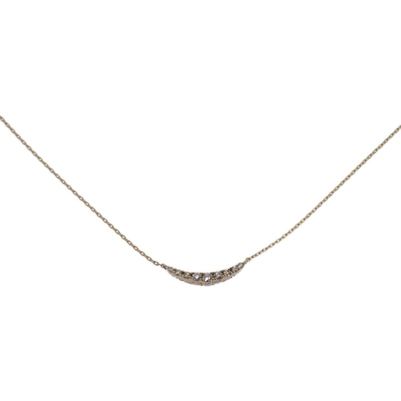 【Ponte Vecchio】ネックレス リバーシブル K18イエローゴールド ダイヤモンド ピンクサファイア