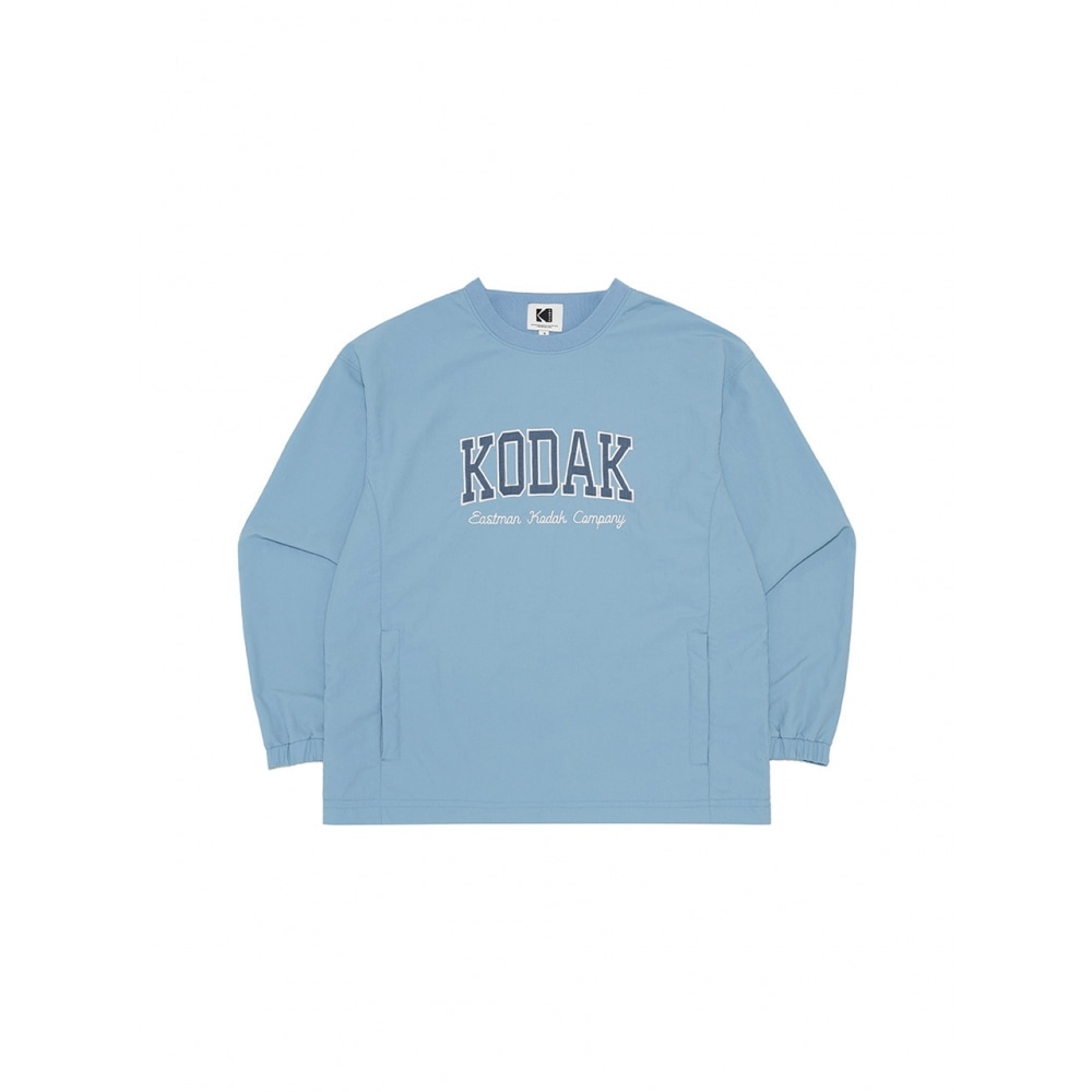 コダックアパレルエッセンシャルワードロゴフィステマンツーマンBLUE