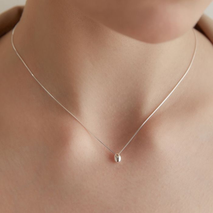 Egg Ornament Necklace 2色 おしゃれ アイドル愛用ブランド 韓国人気 韓国ファッション