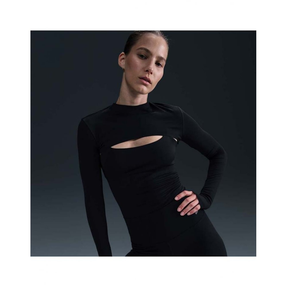 ナイキ ジェンビ ドライフィット 長袖 シュラッグ Tシャツ ブラック HJ1861-010