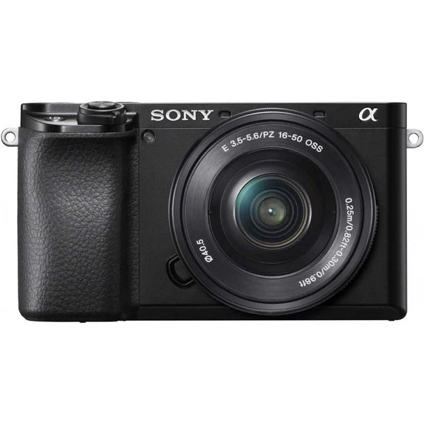 【中古】ソニー SONY ミラーレス一眼 α6100 パワーズームレンズキット E PZ 16-50mm F3.5-5.6 OSS ブラック ILCE-6100L B