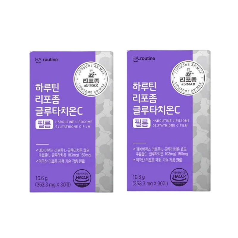 ハルチン リポソームグルタチオンCフィルム 60回分 10.6g 1個 韓国食品 サプリメント グルタチオン ビタミン ビタミンC 口腔溶解フィルム ミルクシスル リポソーム 皮膚トーン レモン 美肌