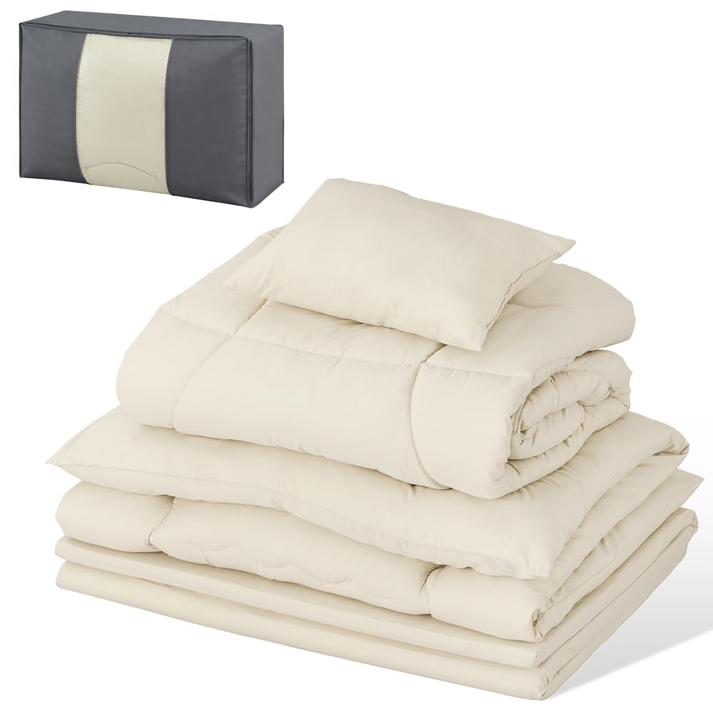 アイリスオーヤマ マットレス付き布団５点セット KFS-M5RS グレージュ アイリスオーヤマ