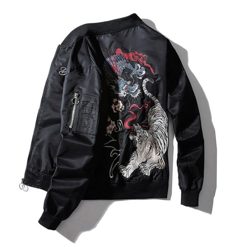 新販売 Ｓ-3XL MA-1 ライトアウター 刺繍コート メンズ アウター ダブルライダース ブルゾン 長袖 防寒 秋服 綿入 男女用 恋人 レディース スタジアムジャケ カップル