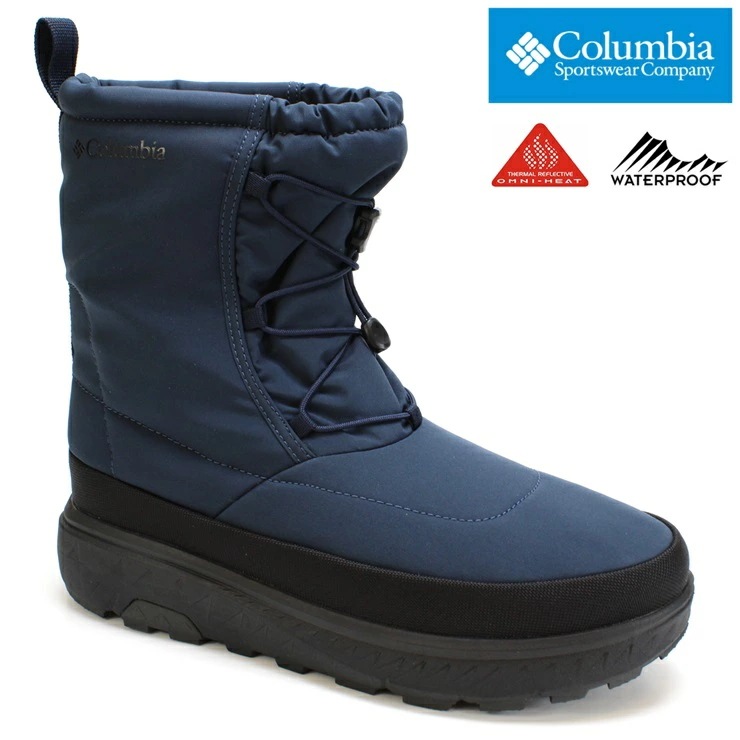 イエローテイル ウォータープルーフ オムニヒート YU2586-464 Collegiate Navy YELLOWTAIL WP OH 撥水 防水 保温 スノーウインターブーツ アウトドア