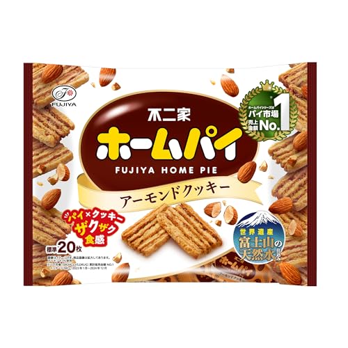 不二家 ホームパイ(アーモンドクッキー) 146g×16袋